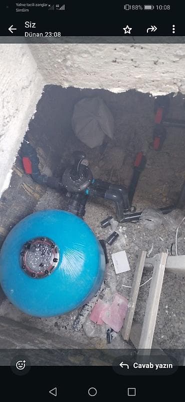 ev temiri dizayn: Hovuz tikintisi və avadanlıq quraşdırılması xidməti - Beton karkaslı — 3