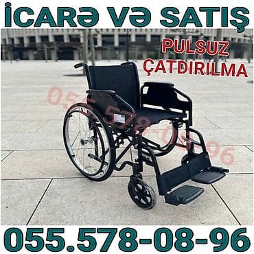 araba: İcarə və satış üçün əlil arabası - Mexaniki tip, arxa hissədə böyük — 1