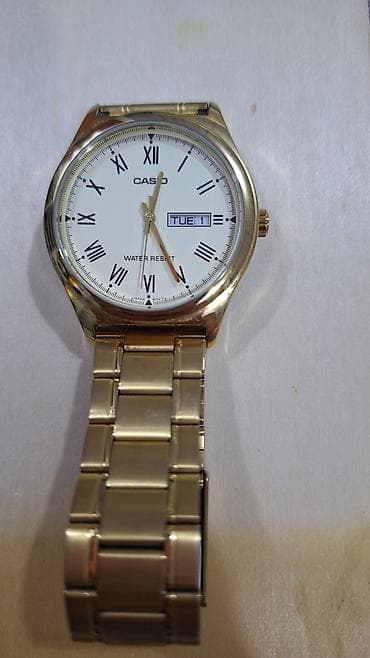 Б/у, Наручные часы, Casio, цвет - Золотой — 2
