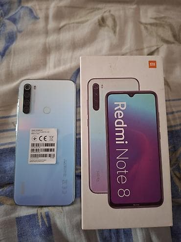 redmi note 12 s: Redmi Note 8, 64 GB, rəng - Mavi, İki sim kartlı — 1