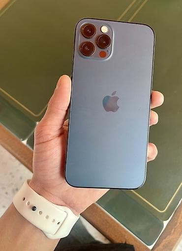 processor core i7: IPhone 12 Pro, 256 GB, Pacific Blue, Simsiz şarj, Face ID — 9