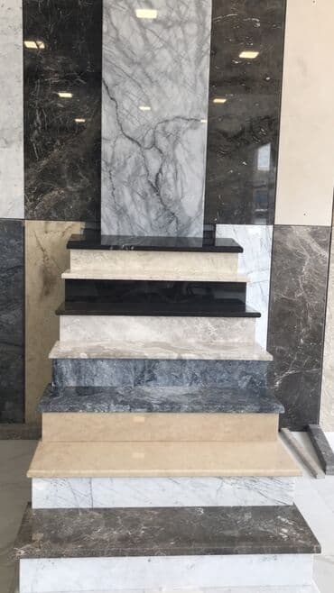 Мрамор: Mərmər pilləkənlər 70azndən başlayan qiymətlərlə — 5