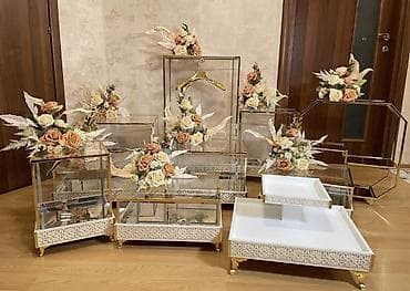 Fərqli-fərqlo xonça dəstləri satılır 2 ci əl ama təzə kimidi çatdağı