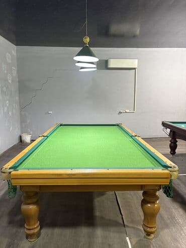Bilard masası və aksesuarları - Klassik üslubda Mermer bilard
