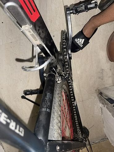 velosiped barter: BMX GTR dağ velosipedi - Rəng: Qara/qırmızı kombinasiya - Çərçivə — 5