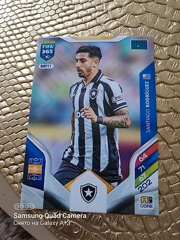 beta baligi: Hamısı 7 manMəhsul: Panini futbol ticarət kartları – “HERO” seriyası — 8