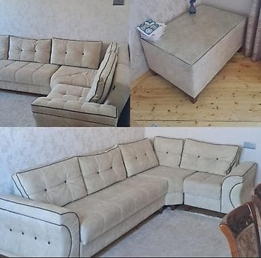 cen satilir: İşlənmiş, Künc divan, Jurnal masası, Bazalı, Açılan — 1