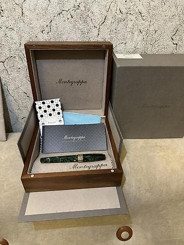 qelem: Montegrappa yazı aləti – məhdud seriya dəst - Brend: Montegrappa - — 6