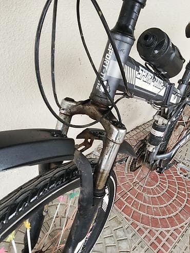 velosiped icarəsi: Sport-Time dağ velosipedi - Qatlanan alüminium tipli gövdə - Ön — 5