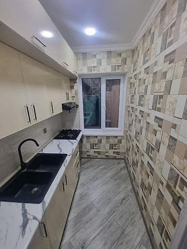 gence ev: 3 otaqlı həyət evi - Plan: girişdə pilləkənli eyvan, uzun işıqlı — 7