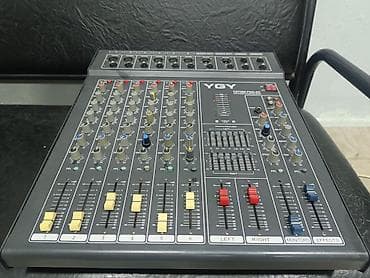 Səsgücləndirici aktiv mixer YGY aparat Komplektdə: - YGY KST880