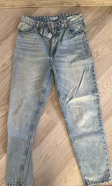 jins: Cinslər, Bershka, M, rəng - Mavi — 1