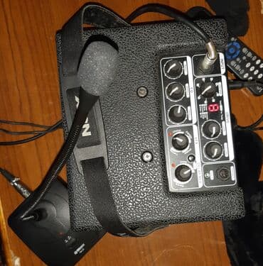 Mikrofonlar: Yandex Kolonka, Növ - Akustik, rəng - Qara — 1