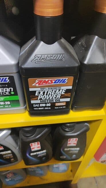 Kabrolar: Mühərrik üçün sintetik yağ, AMSOIL və Petro-Canada şirkətlərindən — 2