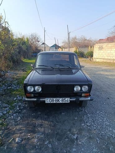 hybrid avtomobillər turbo az: VAZ 2106 sedan - Kuzov: 4 qapılı sedan, qara rəng - Faralar: dördlü — 1