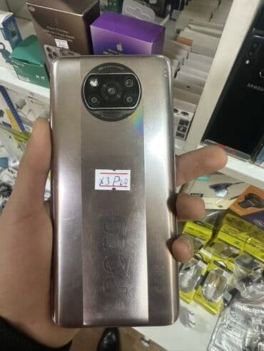 Video oyunlar və konsollar: Poco X3 Pro, 256 GB, rəng - Qızılı, Sensor — 1