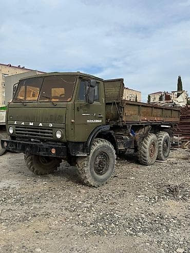 qazel bortu: KAMAZ 6x6 bortlu yük maşını - Marka/model: KAMAZ, 3 oxlu, tam — 3