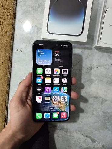 iphone 14 pro max 128 gb ikinci el: IPhone 14 Pro Max, 128 GB, Deep Purple, Face ID — 9