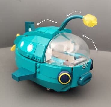 lego duplo: Lego "aktonaftlar", bütün detallar mövcuddur və instruksiyasi var — 3