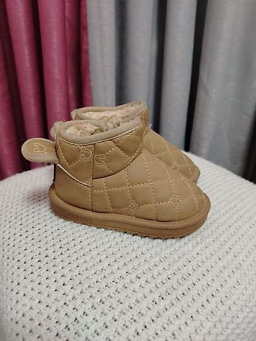 rezin cəkmələr: Rəng - Bej Çəkmələr, Ölçü: 20, Uniseks — 3