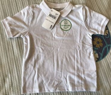 фольксваген поло замена: Lc waikikidən oğlan üçün polo köynək. Yenidir. 6-7yaş. Ağ rəng — 1