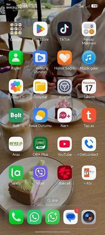 3g 4g modem: Honor 400 Lite, 256 GB, rəng - Boz, İki sim kartlı — 3
