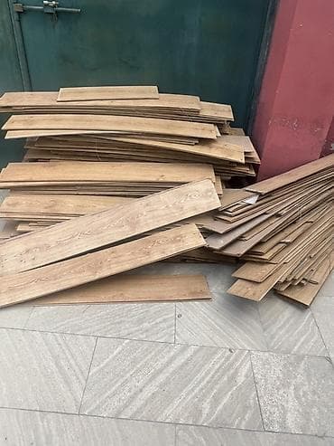 plastik döşəmə: 65 kv olar. ?Ağac naxışlı laminat döşəmə taxtaları - Material — 2
