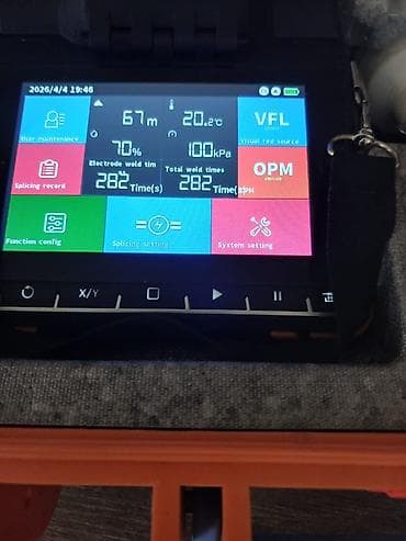 optik qaynaq: COMPTYCO AUA-70F fiber optik birləşdirmə aparatı – tam komplekt — 3