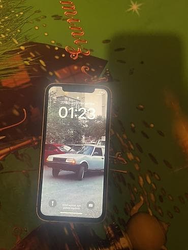 13 pro max dubai: IPhone X, Ağ, Face ID — 3