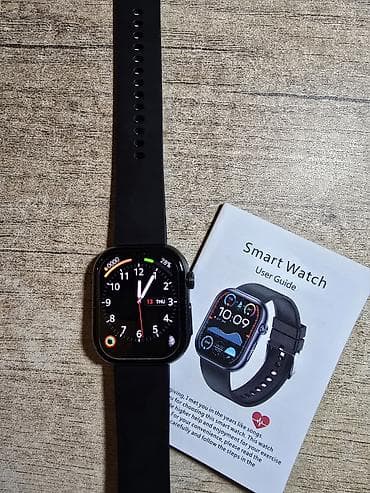 borofone be28 plus: Smart saat – işlənməyib, ekranın üzərində qoruyucu plyonka var — 1