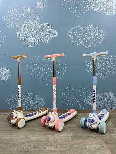 skuter az: 🛴✨ Yeni Xindi Model Uşaq Samokatı – İşıqlı, Musiqili və Gel Təkərli! — 3