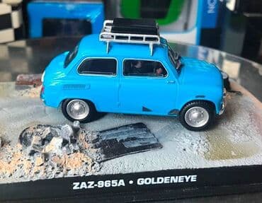 сфинкс купить: Коллекционная модель ZAZ-965A blue 1962 James Bond serie - Goldeneye — 11