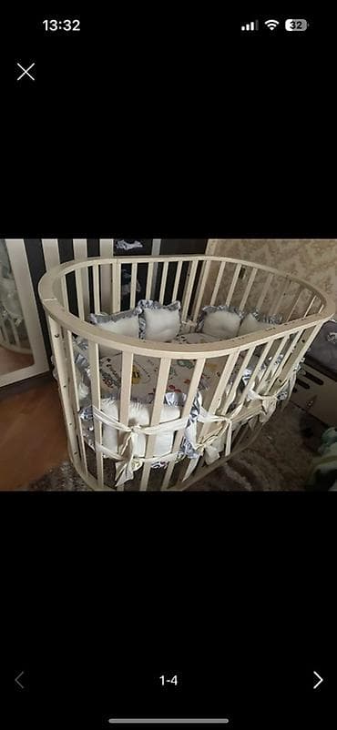 maxi cosi: Oğlan və qız üçün, Yumru, Beşik, Dəst ilə, Matras ilə, Yellənmə mexanizmsiz — 1
