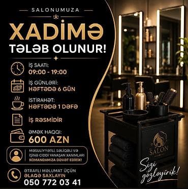 operator isi axtariram: Ev köməkçisi, 25 yaş, 1-2 illik təcrübə — 1