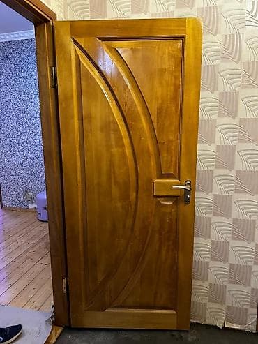 taxta qapı: Ideal təbbi tam dəmir ağacından qapılar .çox dözümlü və keyfiyyətli — 2
