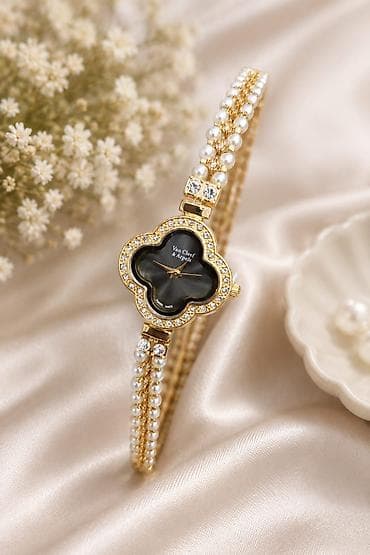 saatla: Van cleef və calvin Klein xanımlar üçün gözəl saat münasib qiymətə — 6
