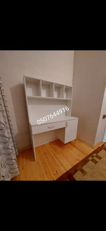 письменный стол баку: Компьютерный стол, Новый, Ламинат — 11