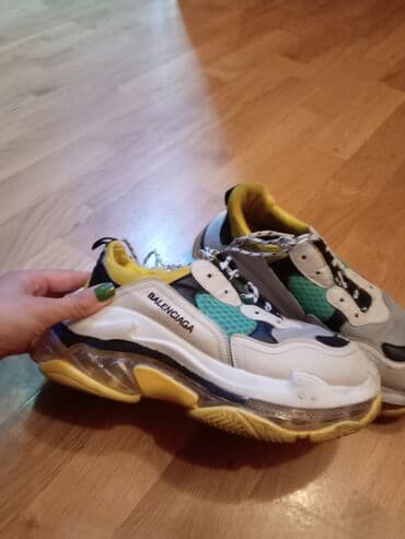 asics onitsuka tiger qadın krossovkaları: Balenciaga, Ölçü: 39, rəng - Çəhrayı, İşlənmiş — 2