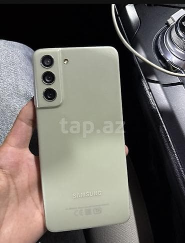 panel radiator: Samsung Galaxy S21 FE, rəng - Yaşıl, Simsiz şarj — 1