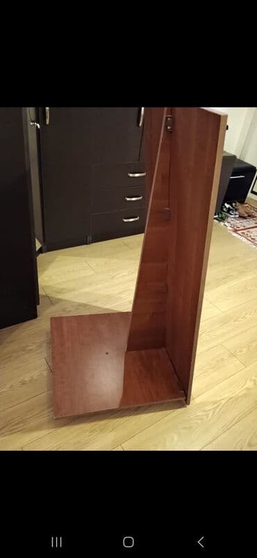 mebel güzgü: Güzgü Döşəmə üstü, Düzbucaqlı, Sadə, Çərçivə ilə — 2