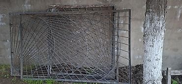 Дворовые ворота: Satiram Metall pəncərə barmaqlığı dəsti 5 dene dəmirdən setka Nardaran — 1