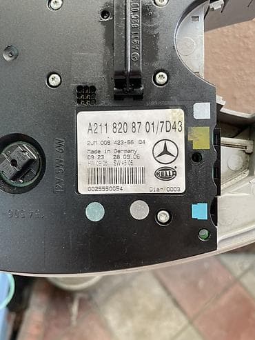 vaz 2107 abirsofka: Məhsul: Mercedes-Benz w211 salon üst tavan konsolu (plafon/işıq-blok) — 3