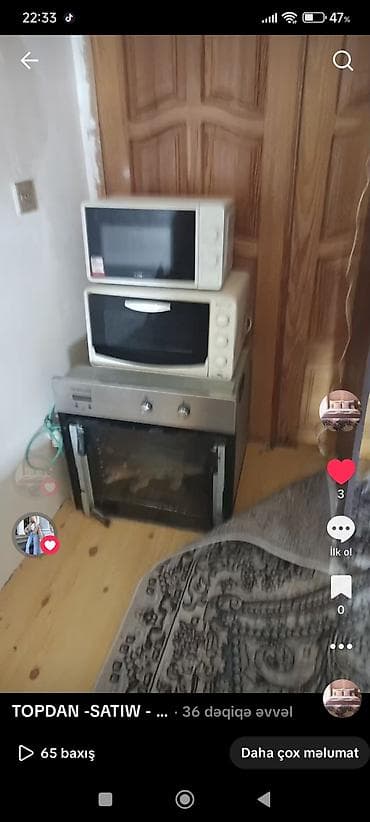 Duxovka Davaline, Elektrik, rəng - Ağ, Quraşdırılan