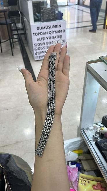 Zərgərlik əşyaları: Bilərzik, Gümüş, 41 g — 4
