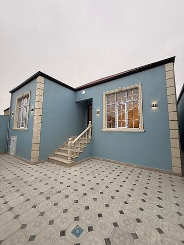 gencede heyet evi satilir: 3 otaqlı, 90 kv. m, Yeni təmirli — 1