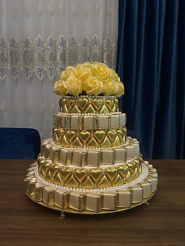 Şirniyyat buketi və şokolad tort kompozisiyaları – fərdi hədiyyə