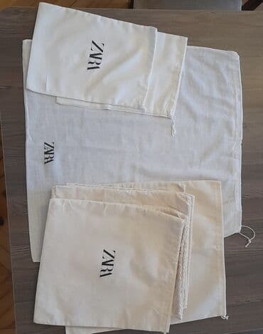 parçadan qadın mokasinlər: Zara saxlama torbası 9 eded fergli ölçüde — 5