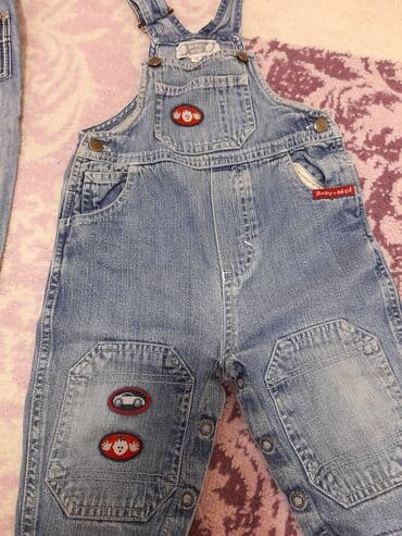 kişilər üçün cins kostyumlar: Джинсы, Унисекс, 9 - 12 мес., Mothercare — 14