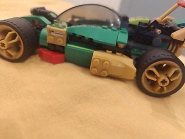 konstruktor oyuncaq: LEGO NINJAGO yaşıl yarış maşını konstruktoru - Tema: NINJAGO – qızılı — 3