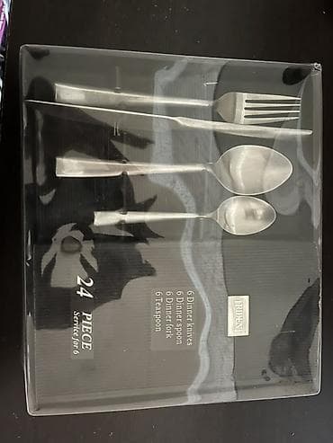 cengel: Trident 24 hissəli qida dəsti – 6 nəfərlik Tərkibi: - 6 ədəd dinner — 2